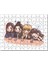 Black Pink Pop Grubu Karikatürize 120 Parça Puzzle Yapboz Mdf (Ahşap) 1