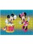 Mickey Mouse ve Davullu Minnie Mouse 120 Parça Puzzle Yapboz Mdf (Ahşap) 1