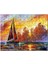 Yelkenli Teknede Seyat 120 Parça Puzzle Yapboz Mdf (Ahşap) 1
