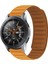 Store Store 22MM Silikon Manyetik Kayış Onur Için Sihirli Turuncu Sarı Izle (Yurt Dışından) 1
