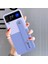 Samsung Galaxy Z Flip3 5g Buz Mavisi + Pembe Için Bileklik Tutucu Katlama Kılıfı (Yurt Dışından) 2
