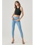 Ivy Super Skinny Fit Dar Kesim Çok Yüksek Bel Esnek Jean Kot Pantolon 2