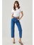 Carol Regular Straight Fit Yüksek Bel Esnek Jean Kot Pantolon 1