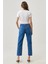 Carol Regular Straight Fit Yüksek Bel Esnek Jean Kot Pantolon 5