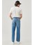 Loose Straight Fit Denim Jean Kot Pantolon 5