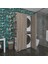 Kenzlife çamaşır-kurutma makinesi dolabı kapaklı fedyenka crd 180*090*60 banyo arkalıksız 5
