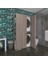 Kenzlife çamaşır-kurutma makinesi dolabı kapaklı foka crd 180*090*60 banyo arkalıksız 1