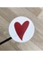 Sticker Kalp (4X4CM) 36 Adet (Gold ve Kırmızı) 3