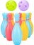3 Set Çocuklar Spor Rekreasyon Plastik Bowling Oyuncak Seti Boyut 18CM (Yurt Dışından) 1