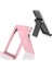 Evrensel 360 Derek Dönen Mat Doku Cep Telefonu - Tablet Stand Masaüstü Stand Pembe (Yurt Dışından) 1