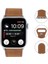 Apple Watch 7 41MM / 6 & Se & 5 & 4 40MM / 3 & 2 ve 1 38MM Kahverengi (Yurt Dışından) 2