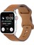 Apple Watch 7 41MM / 6 & Se & 5 & 4 40MM / 3 & 2 ve 1 38MM Kahverengi (Yurt Dışından) 3