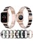 Apple Watch Için Ste Watch Band S 7 45MM / & 6 & Se & 5 & 4 44MM Siyah+Beyaz (Yurt Dışından) 4