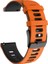 Onur Için 22MM Silikon Kayış Gs Pro Pora Orange+Siyah (Yurt Dışından) 1
