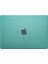 Apple 13" Macbook Air A1932 A2179 A2337 Su Yeşili Carbon Fiber Dizayn Kılıf Koruyucu Kapak+Film 5