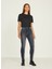 Jxvienna Skinny Hw Cs1004 Noos Skinny Fit Düz Siyah Kadın Denim Pantolon 1