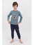U.s. Polo Assn 922 Garson Erkek Çocuk Ribanalı Pijama Takımı 4