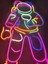 Astronot Neon LED Tabela Kafe Neon 4