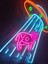 Ufo Inek Neon Tabela Kafe Dükkan Neon LED Dekorasyon Ufo'da Inek Dekoratif Aydınlatma Gece Lambası 4