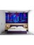 Gece Neon 3D Poster - 3 Boyutlu Tek Parça Duvar Kağıdı 1