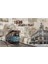 Tramvay 3D Poster - 3 Boyutlu Tek Parça Duvar Kağıdı 2