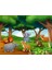 Kid Animal 3D Poster - 3 Boyutlu Tek Parça Duvar Kağıdı 1