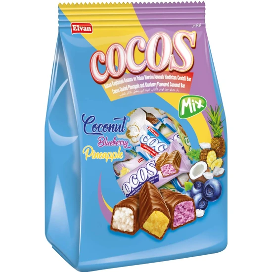 Elvan Cocos Mix 500 gr (1 Poşet)