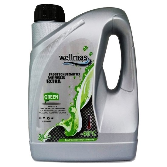 Wellmas Yeşil Antifiriz -40 3l
