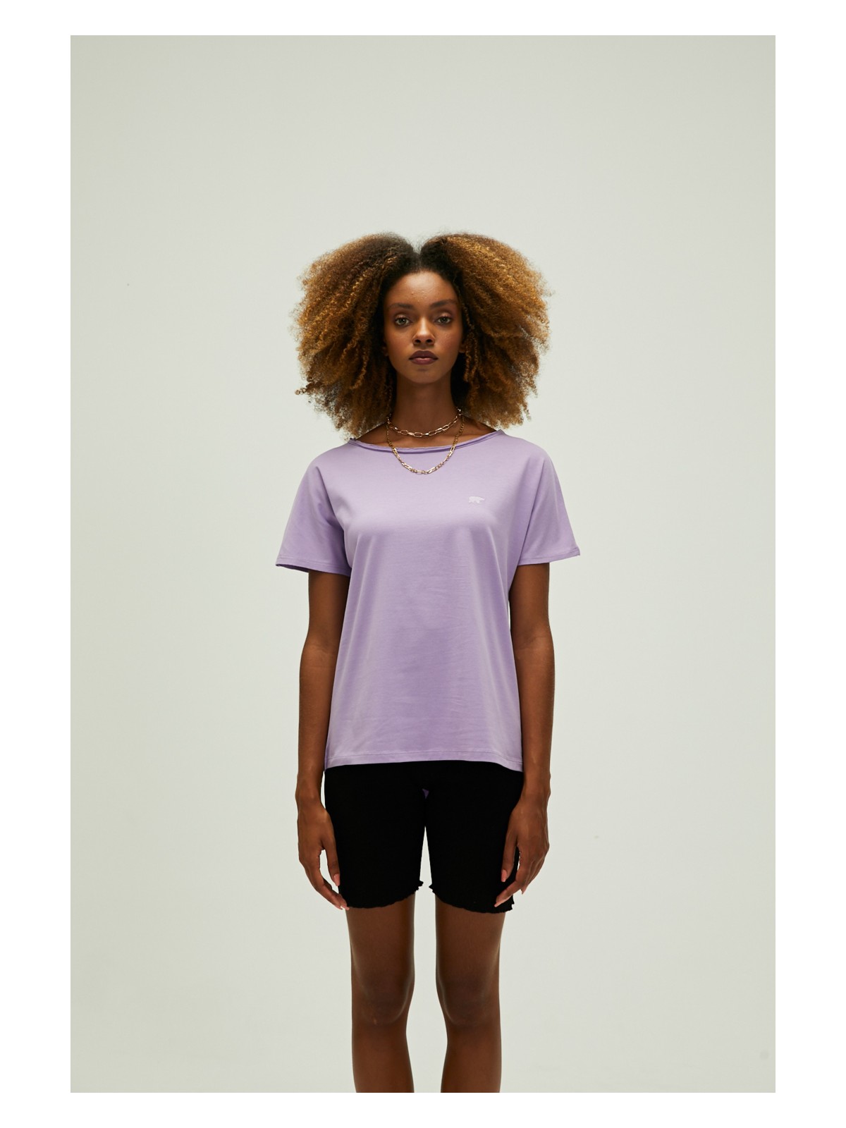 Bad Bear Kadın Lavanta Tişört Nıdra