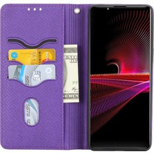 Zunhai Sony Xperia Için Pu Kılıf 1 Iv Mor (Yurt Dışından)