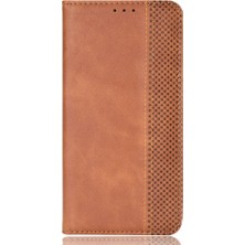 Zunhai Sony Xperia Için Retro Telefon Kılıfı 10 Iv Brown (Yurt Dışından)