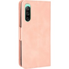 Zunhai Sony Xperia Için Kart Yuvaları Kılıf 10 Iv Pembe (Yurt Dışından)