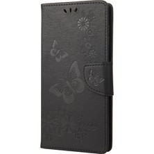 Zunhai Sony Xperia Için Kabartmalı Pu Kılıfı 10 Iv Black (Yurt Dışından)