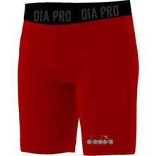 Diadora Flatron Pro - Erkek Kırmızı Kısa Tayt - Flatronkfs