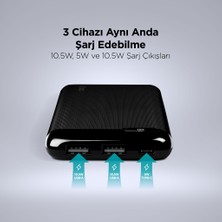Ttec Powerslim LCD 10.000 Mah Taşınabilir Şarj Aleti