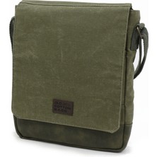 Old Cotton 7112 Suya Dayanıklı Okul Baguette Tablet Çapraz Askılı Omuz Postacı Çantası