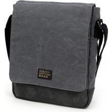 Old Cotton 7112 Suya Dayanıklı Okul Baguette Tablet Çapraz Askılı Omuz Postacı Çantası