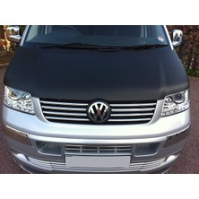 Solarex Vw T5  Transporter 2003-2010 Uyumlu Krom Ön Panjur Çıtası 8 Parça P.çelik