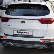 Solarex Kia Sportage 2016-2018 Arka Tampon Koruma Eşiği Mat Plastik