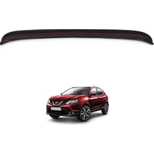 Solarex Nissan Qashqai 2014-2016 Arka Tampon Koruma Eşiği Mat Plastik