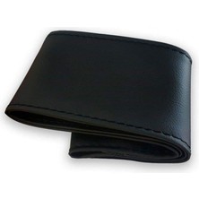 Gürler Oto Kılıf ve Aksesuar Fiat Fiorino Dikmeli Direksiyon Kılıfı Soft Siyah Ipli 10.5cm A+