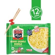 Oba Mie Sebzeli Noodle 12'li