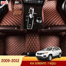 Miren Kia Sorento 2009-2012 7 Kişili Uyumlu 5d Havuzlu Suni Deri Oto Paspas