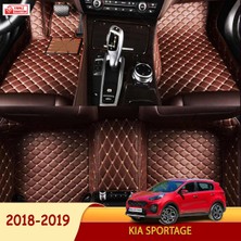 Miren Kia Sportage 2018-2019 Uyumlu 5d Havuzlu Suni Deri Oto Paspas