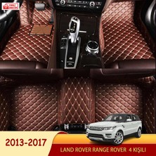 Miren Land Rover Range Rover 2013-2017 4 Kişili Uyumlu 5d Havuzlu Suni Deri Oto Paspas