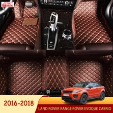 Miren Land Rover Range Rover Evoque 2016-2018 Cabrio Uyumlu 5d Havuzlu Suni Deri Oto Paspas