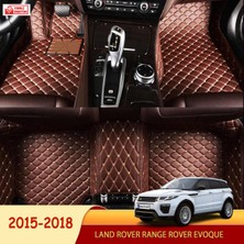 Miren Land Rover Range Rover Evoque 2015-2018 Uyumlu 5d Havuzlu Suni Deri Oto Paspas