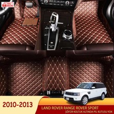 Miren Land Rover Range Rover Sport 2010-2013 Uyumlu 5d Havuzlu Suni Deri Oto Paspas