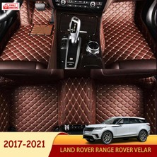 Miren Land Rover Range Rover Velar 2017-2021 Uyumlu 5d Havuzlu Suni Deri Oto Paspas