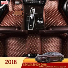 Miren Lexus LS500H 2018 Uyumlu 5d Havuzlu Suni Deri Oto Paspas